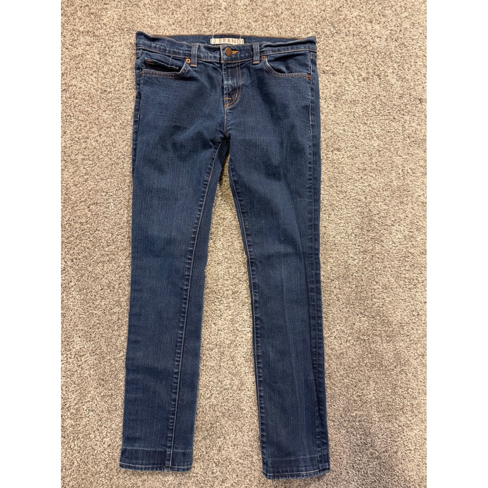 J Brand Jeans Womens 28 Blue Dark Wash Denim Skinny Made in USA‎
